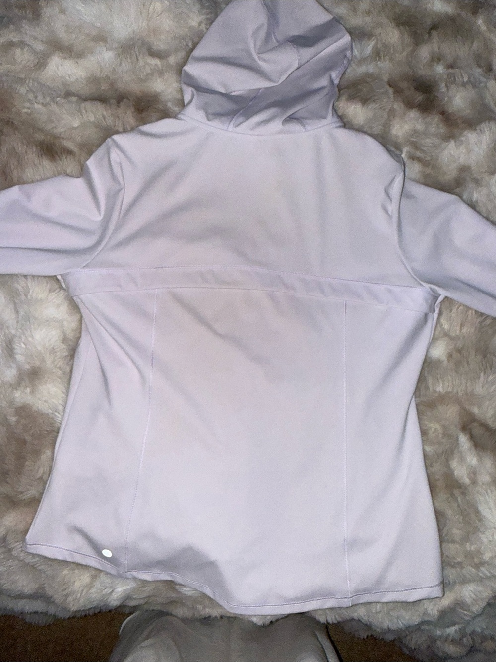 CALIA by Carrie Underwood Pale Pink Hooded Zip-Up Utility Jacket - Picture 3 of 3